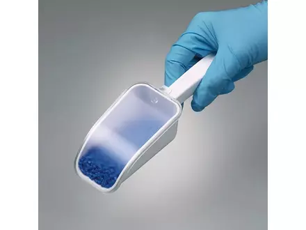 Handschep steriel PS 25 ml blauw