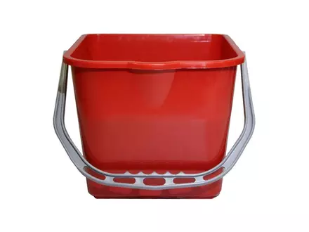 Mop bucket 17 l red
