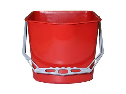 Seau à serpillière 15 l rouge