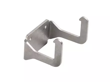Ophangsysteem klein RVS 2 haken voor Ø22-30 mm steel