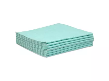 Euro Products klassieke poetsdoeken non-woven 38x40 cm groen 200 stuks