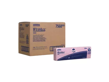Kimberly-Clark WypAll X80 poetsdoeken interfolded 410x330 mm