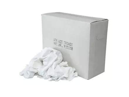 Chiffon de nettoyage Euro Products en jersey blanc