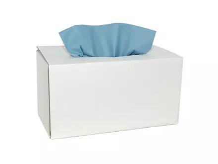 Lingettes nettoyantes Euro Products X-wipe 42x34 cm bleues