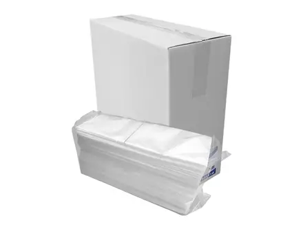 Chiffons de nettoyage Euro Products Toptex Snow White 42x35 cm blancs