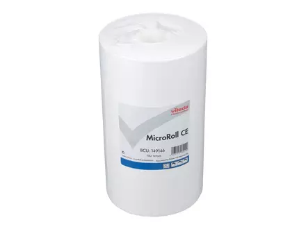Rouleau de chiffons en microfibre Vileda Professional MicroRoll 25 x 35 cm, 200 feuilles, blanc