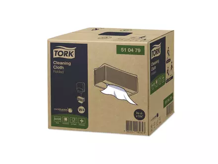 Tork Cleaning cloths folded 1-ply W4 white
