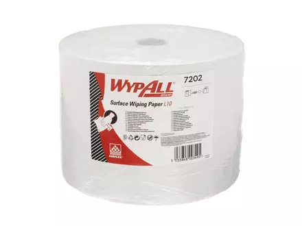 Kimberly-Clark WypAll 7202 cleaning cloth roll L10 380x235 mm white