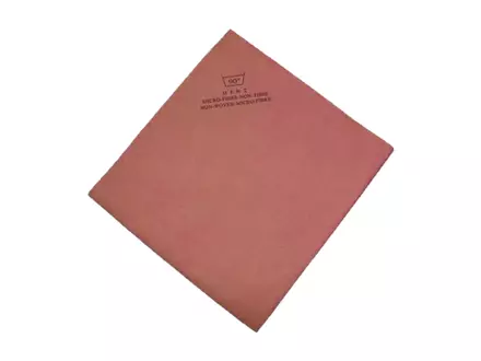 Chiffon en microfibre rouge 40 x 38 cm