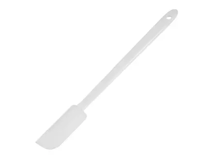 Spatule en plastique, lame de 70 x 27 mm, manche de 18 cm de long
