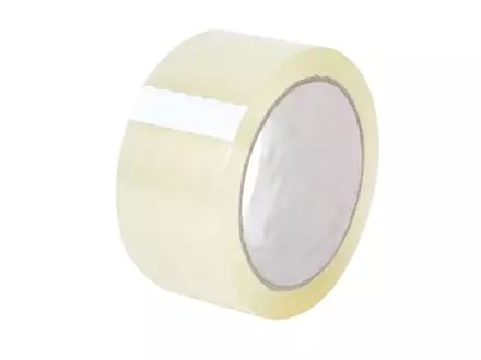 Ruban adhésif acrylique PP 25 µm transparent 48 mm x 66 mètres