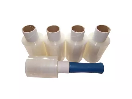 Distributeur de film étirable mini bleu