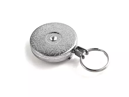 Porte-clés rétractable Key-Bak Original en acier inoxydable 60 cm