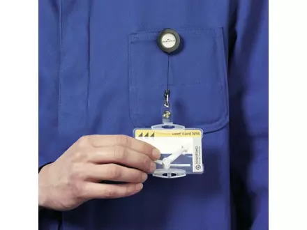 Mécanisme de déroulement durable pour porte-carte