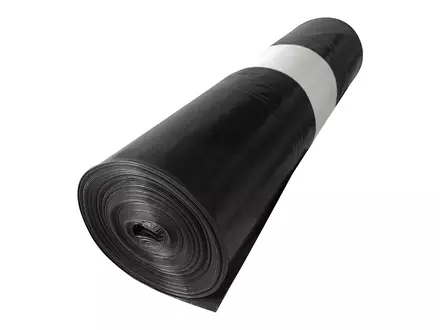 Sacs poubelle noirs en PEBD recyclé T70 65/25x140 cm