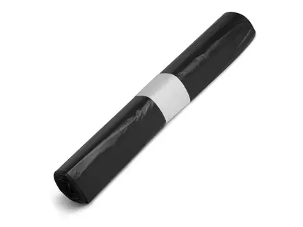 Sacs poubelle noirs en PEHD T25 80x100 cm