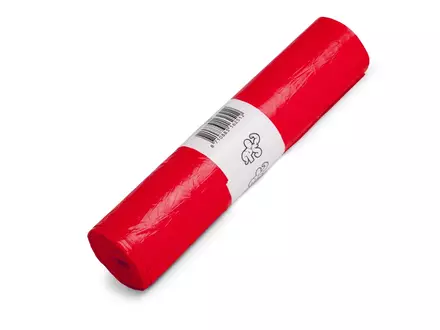 Sacs poubelle rouges en PEHD T30 70x110 cm