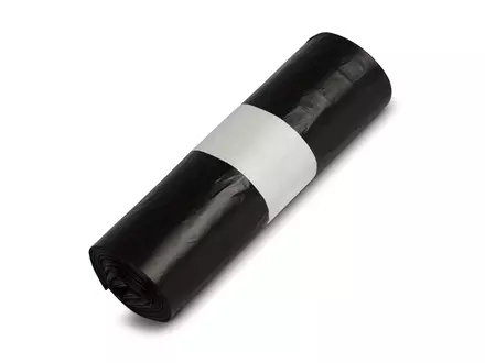 Sacs poubelle noirs en PEHD T25 90x125 cm