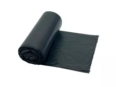 Afvalzak HDPE 45x50 cm T10 zwart