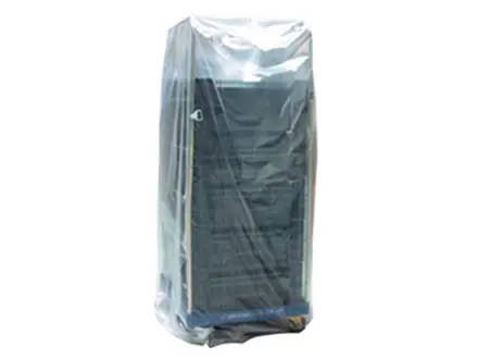 Couvercle de conteneur en PEBD 1300+2x500x1900mm 30µm bleu