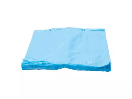 LDPE sheets on block 100x120 cm 45 µm blue